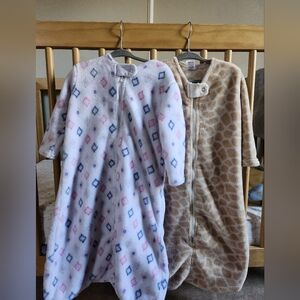 Set Of 2 Plush Sleepsacks